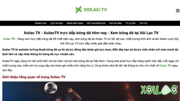 Xem video bóng đá trực tiếp Xoilac TV (sosmap.net) chuẩn 4K - Ảnh 1