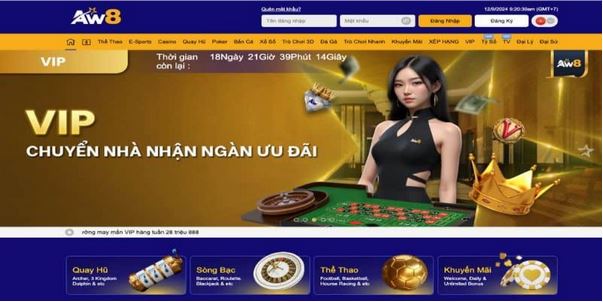 Trải Nghiệm Casino Trực Tuyến AW8 Cực Đã Cho Các Game Thủ - Ảnh 1